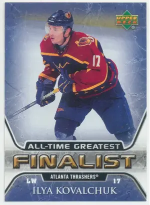 2005-06 UPPER DECK - ILYA KOVALCHUK #3 ALL-TIME GREATEST FINALIST
