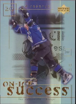 2000-01 RESERVE - LUC ROBITAILLE #OS5 ON-ICE SUCCESS