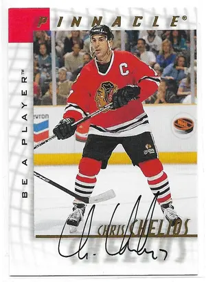 1997-98 Be A Player Autographs #11 Chris Chelios