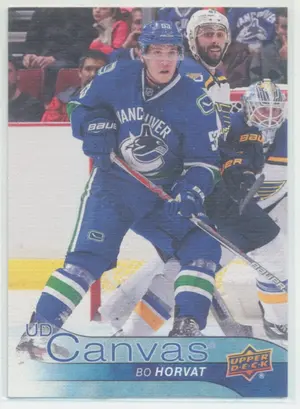 2016-17 UPPER DECK - BO HORVAT #C201 UD CANVAS