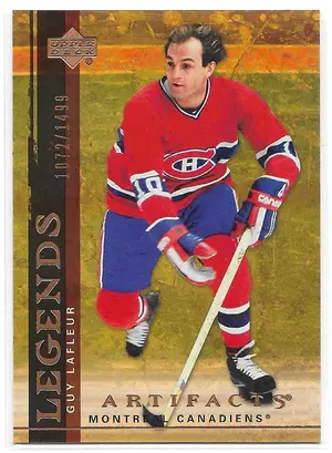 2007-08 Artifacts #110 Guy Lafleur (Legends) (1072/1499)