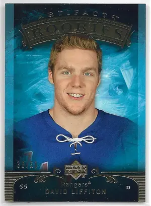 2006-07 Artifacts Gold #224 David Liffiton RC (36/50)