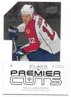 2008-09 Black Diamond Premier Cuts #PDC16 Olli Jokinen (Single Diamond)