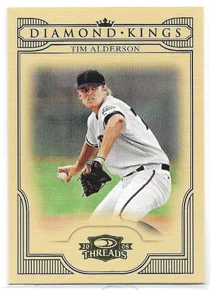 2008 Donruss Threads Diamond Kings #DK-18 Tim Alderson