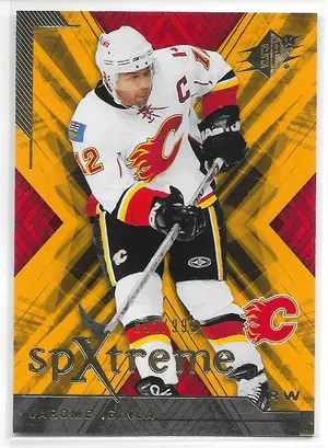 2007-08 SPx SPXtreme #X25 Jarome Iginla (892/999)