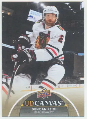 2021-22 UPPER DECK - DUNCAN KEITH #C19 UD CANVAS