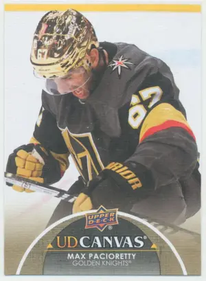 2021-22 UPPER DECK - MAX PACIORETTY #C82 UD CANVAS