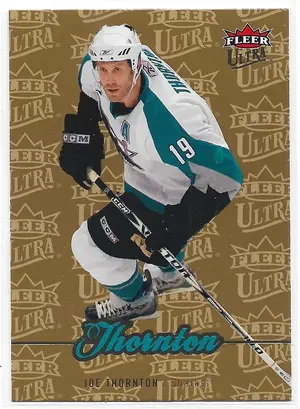 2007-08 Ultra Gold Medallion #30 Joe Thornton