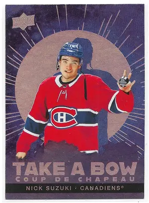 2024-25 Tim Hortons Take A Bow #TB-6 Nick Suzuki