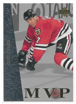 1996-97 Collector's Choice MVP #UD31 Chris Chelios