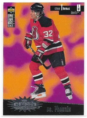 1996-97 Collector's Choice You Crash The Game #C16 Steve Thomas (vs. Phoenix)