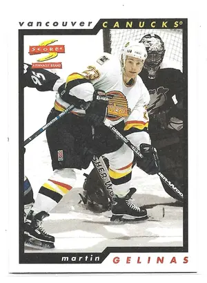1996-97 Score Golden Blades #98 Martin Gelinas