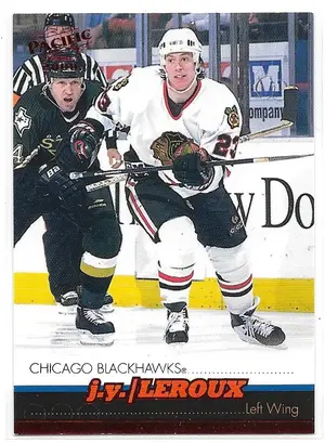 1999-00 Pacific Red #90 Jean-Yves Leroux