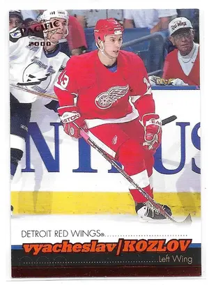 1999-00 Pacific Red #140 Vyacheslav Kozlov