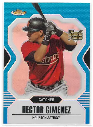 2007 Finest Refractor Blue #137 Hector Gimenez (220/399)