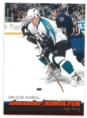 1999-00 Pacific Red #373 Alexander Korolyuk