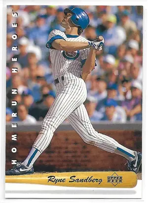 1993 Upper Deck Homerun Heroes #HR11 Ryne Sandberg