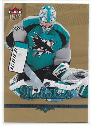 2005-06 Ultra Gold Medallion #160 Evgeni Nabokov