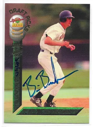 1994 Signature Rookies Draft Picks Signatures #23 Brian Buchanan (4357/7750)