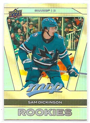 2025-26 MVP Silver Collection CDD Exclusive #267 Sam Dickinson RC