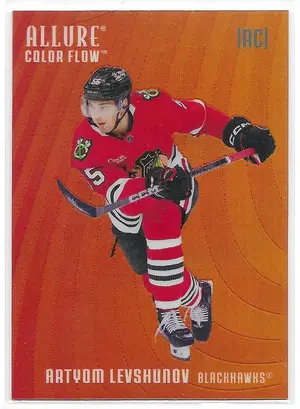 2025-26 Allure Color Flow Red-Orange #CF-25 Artyom Levshunov