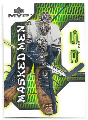 2001-02 MVP Masked Men #MM5 Tommy Salo