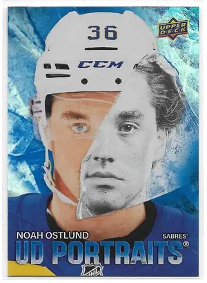 2025-26 Upper Deck UD Portraits #P-9 Noah Ostlund