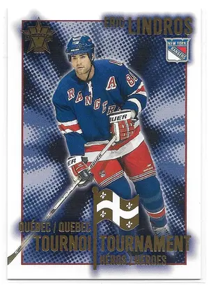 2001-02 Vanguard Quebec Tournament Heroes #10 Eric Lindros