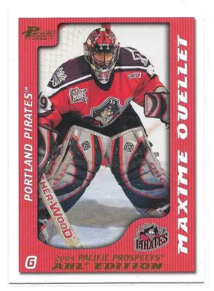 2003-04 Pacific AHL Prospects Gold #66 Maxime Ouellet (486/925)