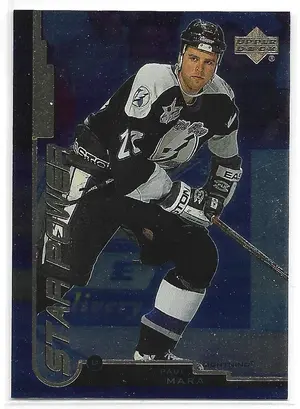 1999-00 UD Gold Reserve #150 Paul Mara (Star Power) (Missing hologram on back)