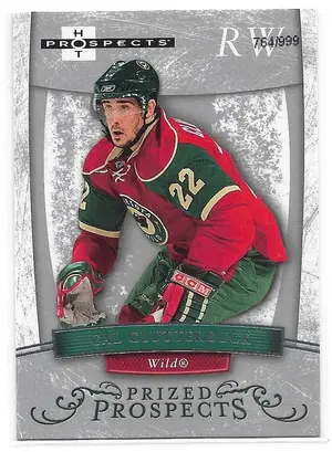 2007-08 Hot Prospects #164 Cal Clutterbuck RC (764/999)