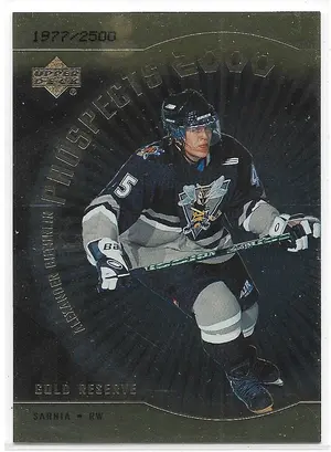 1999-00 UD Gold Reserve #322 Alexander Buturlin RC (1977/2500)