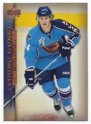 2007-08 Upper Deck #205 Bryan Little RC (Young Guns)