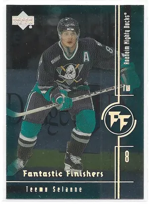 2000-01 Upper Deck Fantastic Finishers #FF2 Teemu Selanne