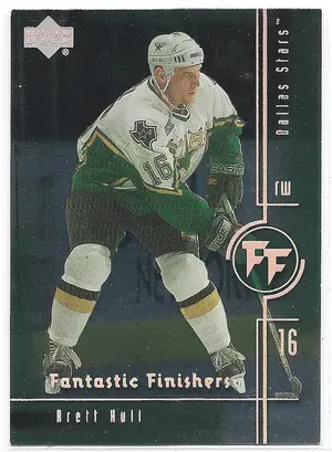2000-01 Upper Deck Fantastic Finishers #FF4 Brett Hull