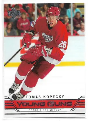 2006-07 Upper Deck #211 Tomas Kopecky RC (Young Guns)