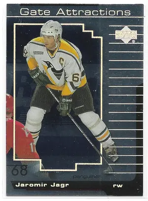 2000-01 Upper Deck Gate Attractions #GA10 Jaromir Jagr