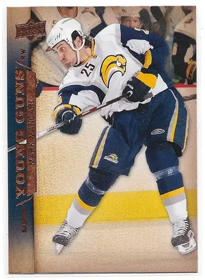 2007-08 Upper Deck #459 Mark Mancari RC (Young Guns)