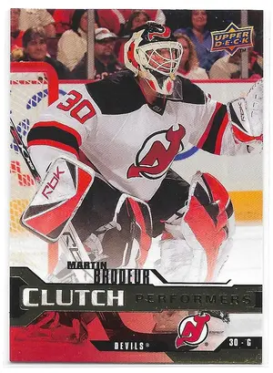 2007-08 Upper Deck Clutch Performers #CP1 Martin Brodeur