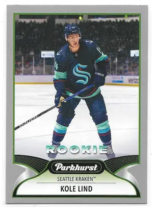 2021-22 Parkhurst Silver #317 Kole Lind RC