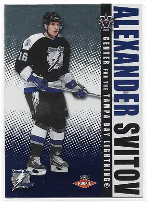 2002-03 Vanguard #134 Alexander Svitov RC (0594/1650)
