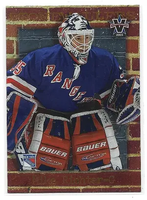 2002-03 Vanguard Stonewallers #8 Mike Richter