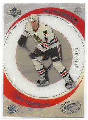 2005-06 Ice #174 Rene Bourque RC (0644/2999)