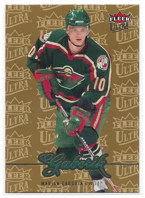2007-08 Ultra Gold Medallion #104 Marian Gaborik