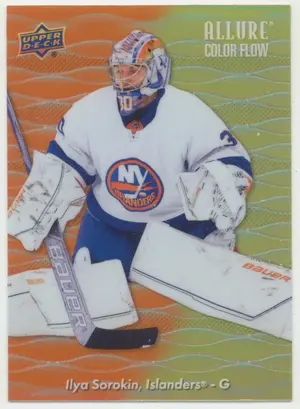 2023-24 ALLURE - ILYA SOROKIN #CF-29 COLOR FLOW ORANGE/YELLOW