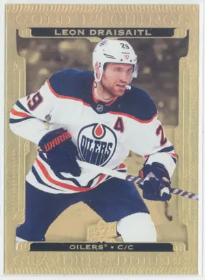 2022-23 TIM HORTONS - LEON DRAISAITL #G-15 GOLD ETCHINGS