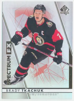 2022-23 SP AUTHENTIC - BRADY TKACHUK #S-38 SPECTRUM FX (UNSCRATCHED)