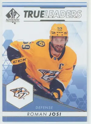 2022-23 SP AUTHENTIC - ROMAN JOSI #TL-6 TRUE LEADERS BLUE