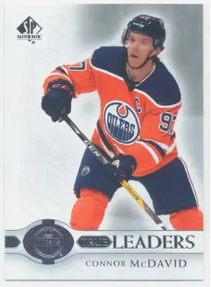 2020-21 SP AUTHENTIC - CONNOR McDAVID #TL-CM TRUE LEADERS