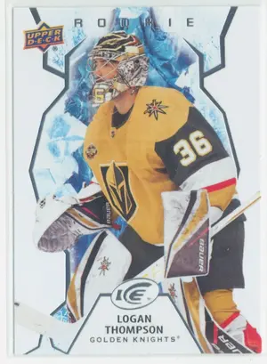 2021-22 UPPER DECK ICE - LOGAN THOMPSON #131 ROOKIE